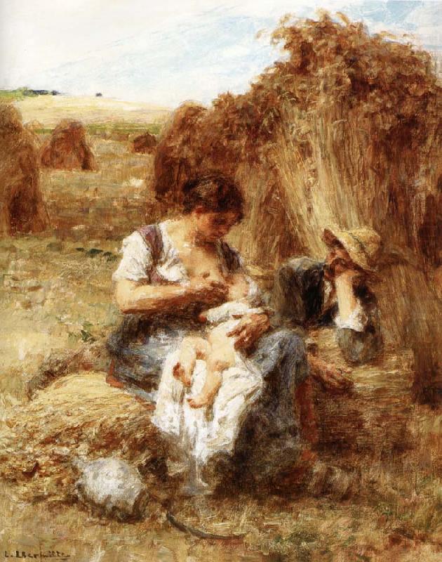 Motherhood, Lhermitte, Leon